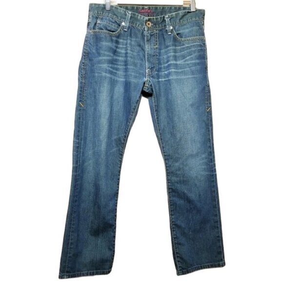 Other - Levi's Red | Men's Slim Straight Distressed Jeans (Size 34)
